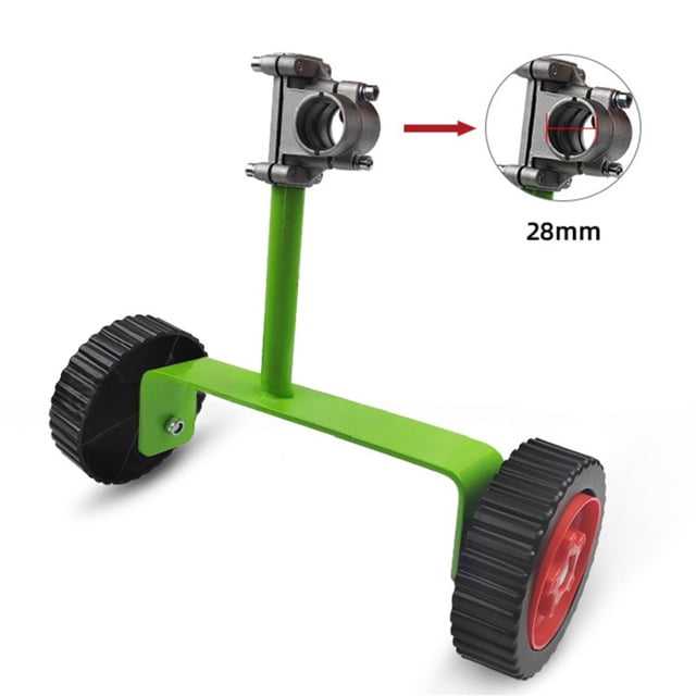 Bgsha Adjustable Trimmer Support Wheels: for Durable Garden Helper for Easy Weeding