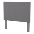 thumbnail image 3 of Furniture of America Ramone Fabric Full/Queen Headboard in Gray, 3 of 8