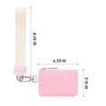 thumbnail image 3 of Monedero tipo billetera Mum's Memory para mujer, color rosa y blanco, 3 of 6