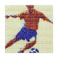 thumbnail image 1 of Soccer In Points. - Canvas, 1 of 10