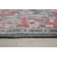 thumbnail image 4 of EORC Rust Hand Knotted Wool Traditional Bakhtiari  Rug, 6' x 9', 4 of 6
