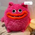 thumbnail image 1 of Muñeco feo y lindo, regalo divertido, almohada de verduras con boca grande, juguete de peluche, cosa fea del año, 1 of 5
