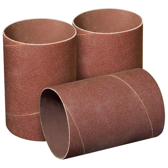 POWERTEC 3 PK 4.5 in. Sanding Sleeves for Spindle Sander, 11215