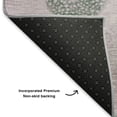 thumbnail image 5 of Addison Rugs Mayfield Premium Machine Washable Transitional Geometric Blush Rectangle Rug, 3' x 5', 5 of 7