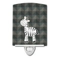 thumbnail image 1 of Carolines Treasures BB7026CNL Zebra Ceramic Night Light, 1 of 1