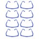 thumbnail image 1 of Qiysamall - 8 gafas de seguridad para niños, protección para juegos de tiro, 1 of 8
