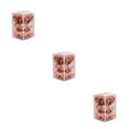 thumbnail image 3 of kurtrusly 12pcs/set Elegant And Delicate Christmas Tree Balls Durable Construction rose gold 3Set, 3 of 6