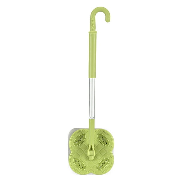 Trapeador desechable, reemplazable y sin lavado, con mango de gancho, miniherramienta de limpieza de pisos de diseño sencillo para uso doméstico, sin necesidad de paño de limpieza, portátil para piso