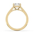 thumbnail image 3 of GIMELIS 1 Carat Radiant Cut Lab Grown Diamond Solitaire Engagement Ring 14K Gold, 3 of 4