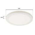 thumbnail image 3 of Westinghouse  Lighting 12 Inch 22 Watt Dimmable LED Indoor Flush Mount Fixture with Color Temperature Selection - 12 Inch White, 3 of 5