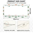 thumbnail image 3 of GZHJMY St. Patrick's Day Gnome License Plate Frames, License Plate Covers, 2 Packs Universal Aluminum Tag Frame with 2 Holes & Screw Caps Car Tags, Elliptical Hole Decorative, 3 of 7