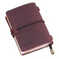 thumbnail image 3 of Handmade Traveler's Notebook, Leather Travel Journal Notebook for Men & Women, Perfect for Writing, 3 of 5