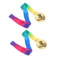 thumbnail image 1 of unbranded 2Ud Trofeos Metálicas Para Con Premiación En Torneos Deportivos Multicolor, 1 of 8
