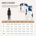 thumbnail image 6 of Disketp Pajamas Set Long Sleeve Sleepwear Womens Button Down Nightwear Pj Sets-Cute Elephant, 6 of 9