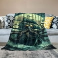 thumbnail image 2 of Autua Octopus Monster Blanket  Ocean Kraken Nautical Tentacles Super Soft Bedding Fleece Throw Blanket Microfiber Flannel Blankets Couch Sofa Warm Lightweight for Boys Girls 50x60in, 2 of 6