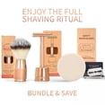 thumbnail image 6 of EXLEAF Safety Razor for Women with 5 Double Edge Blades,Double Edge Razor,Single Blade Razors for Women and Men,Reusable&Plastic Free-Rose Gold, 6 of 7