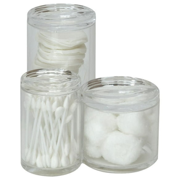 Caboodles Crystal Clear Teirs of Joy Cosmetic Tray