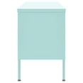 thumbnail image 2 of vidaXL TV Cabinet Stand - Mint Steel, 105x35x50 cm, 2 of 5