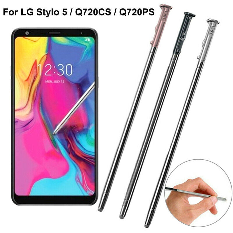 Q720 Outer Screen Glass Replacement for LG Stylo 5 Black
