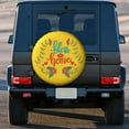 thumbnail image 3 of Kdxio Bless This Home for Tire Cover Wheel Protectors Tyre Covers Weatherproof Wheel Covers Universal Fit for Trailer Rv SUV Truck Camper Travel Trailers 15 inch, 3 of 8