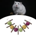 thumbnail image 3 of Conejo Masticar Juguetes Jugar Ejercicio Rama De árbol Masticar Diente Limpieza Yuyangstore pelota de ejercicio para hámster, 3 of 8