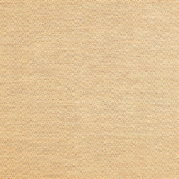 Ahgly Company Indoor Square Solid Orange Modern Area Rugs, 3' Square