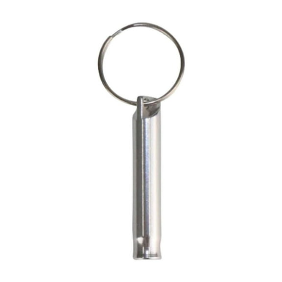 Weloille Emergency Whistle, Aluminum Extra Loud Safety Survival Whistle Keychain for Outdoor Sports Camping Hiking Boating Hunting