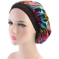 thumbnail image 4 of Gorros Sleep Cap HUOGUO con purpurina con láser, turbante sedoso y quimio, 4 of 5