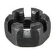 thumbnail image 4 of Tuerca hexagonal ranurada M10x1.25mm, tuerca hexagonal de acero al carbono grado 4.8, negra, paquete de 12, 4 of 6
