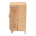 thumbnail image 4 of Pemberly Row Natural Rattan Storage Cabinet with Webbed Embellishments, 4 of 10