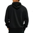 thumbnail image 6 of AnuYalue Cargo Hoodie for Mens Winter Fleece Multi Pockets Outdoor Hooded Sweatshirt Loose Fit Long Sleeve Pullover, 6 of 8
