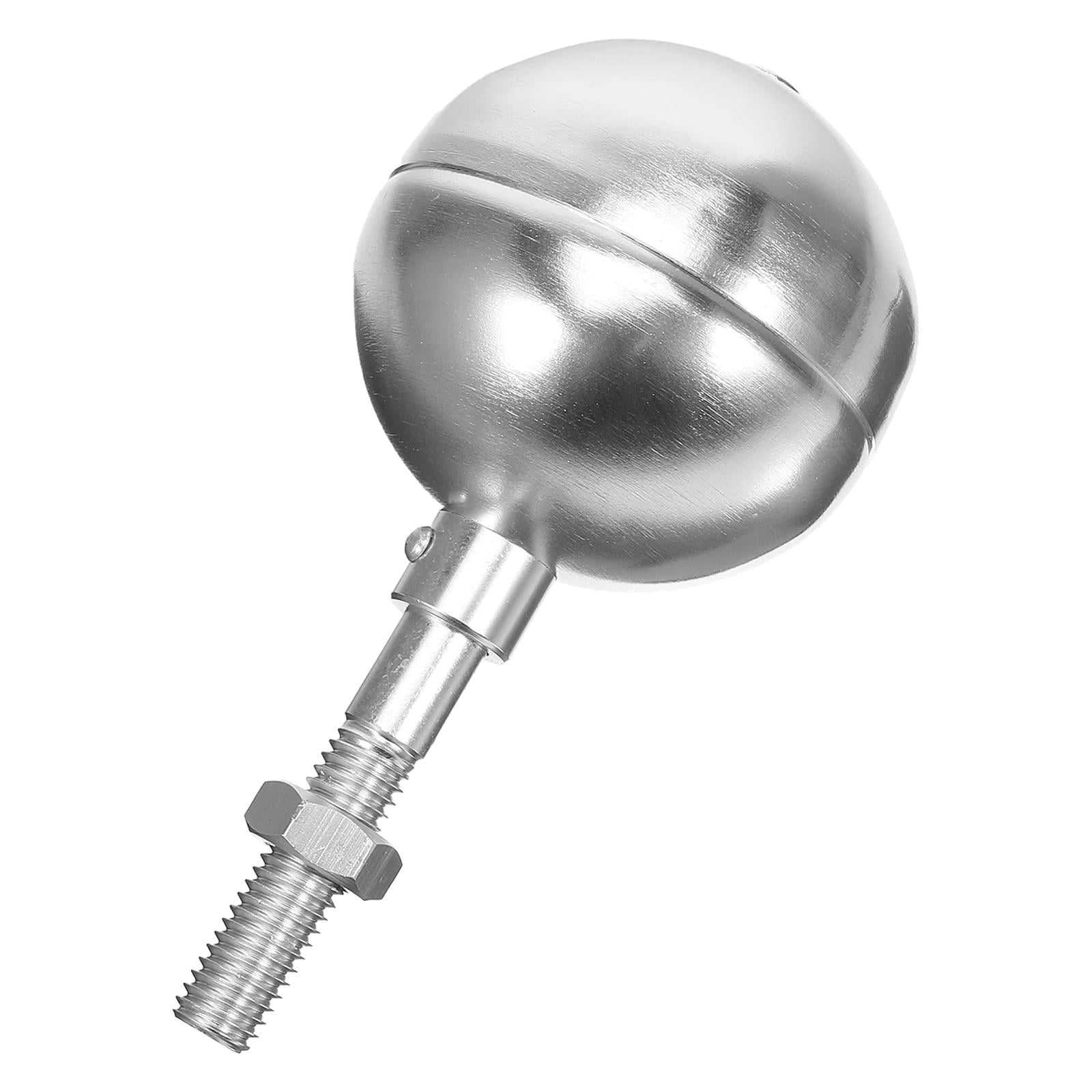 Flagpole Top Replacement, Flagpole Ball Topper, Heavy Duty Flag Pole Part 1/2" Threaded Repair Tool Aluminum Flagpole Ball Ornament