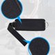 thumbnail image 3 of Correas para los tobillos, puntadas dobles, material de tela, muñequeras acolchadas para los tobillos, comodidad suave, ajustables para acondicionamiento físico, extensiones de piernas, 3 of 5