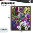 thumbnail image 4 of Stupell Industries Cottage Lush Greenhouse Garden Flowers Brown Floating Frame Canvas Art, 17 x 21, by Lee Ann Zirbes, 4 of 8