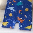 thumbnail image 5 of CAUYDY Newborn Baby Girls Boys Pajamas 3-24Months Infant Child Little Kids Short Sleeve Romper Preemie Clothes Spring Summer Sizes 3-6 Months,Dark Blue, 5 of 6