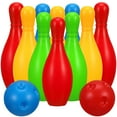 thumbnail image 1 of LEEYNEER Plastic Bowling for Children Assorted Color 1 Set 4.3x1.6x1.6in, 1 of 1