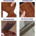 thumbnail image 5 of Set de 4 Moldes de Silicona Bluelander para Chocolate, Moldes Reutilizables, Café, 5 of 5