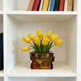 thumbnail image 5 of Ywbawe Stacked Books Resin Planter, Mini Desktop Pot for Small Greenery, Decorative Desktop Storage, Novelty Resin Flower Pot for Office and Home Décor, 5 of 8