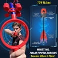 thumbnail image 4 of Arquería con arco y flecha Funwares Ring Strike con 4 flechas, 4 of 5