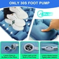 thumbnail image 4 of Henotian Colchoneta para Dormir de Acampar, Colchoneta de Acampar Ultraligera con Almohada y Bomba de Pie Integrada, Colchonetas Inflables Compactas para Acampar, Mochilero, Senderismo, Viajes, Tiend, 4 of 10