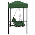 thumbnail image 6 of vidaXL Patio Swing Bench with Canopy Seating Furniture Outdoor Garden Steel, 6 of 10