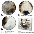 thumbnail image 3 of Designart "Necessities In A Bear Portrait" Minimalism Floater Framed Wall Art Living Room, 3 of 5