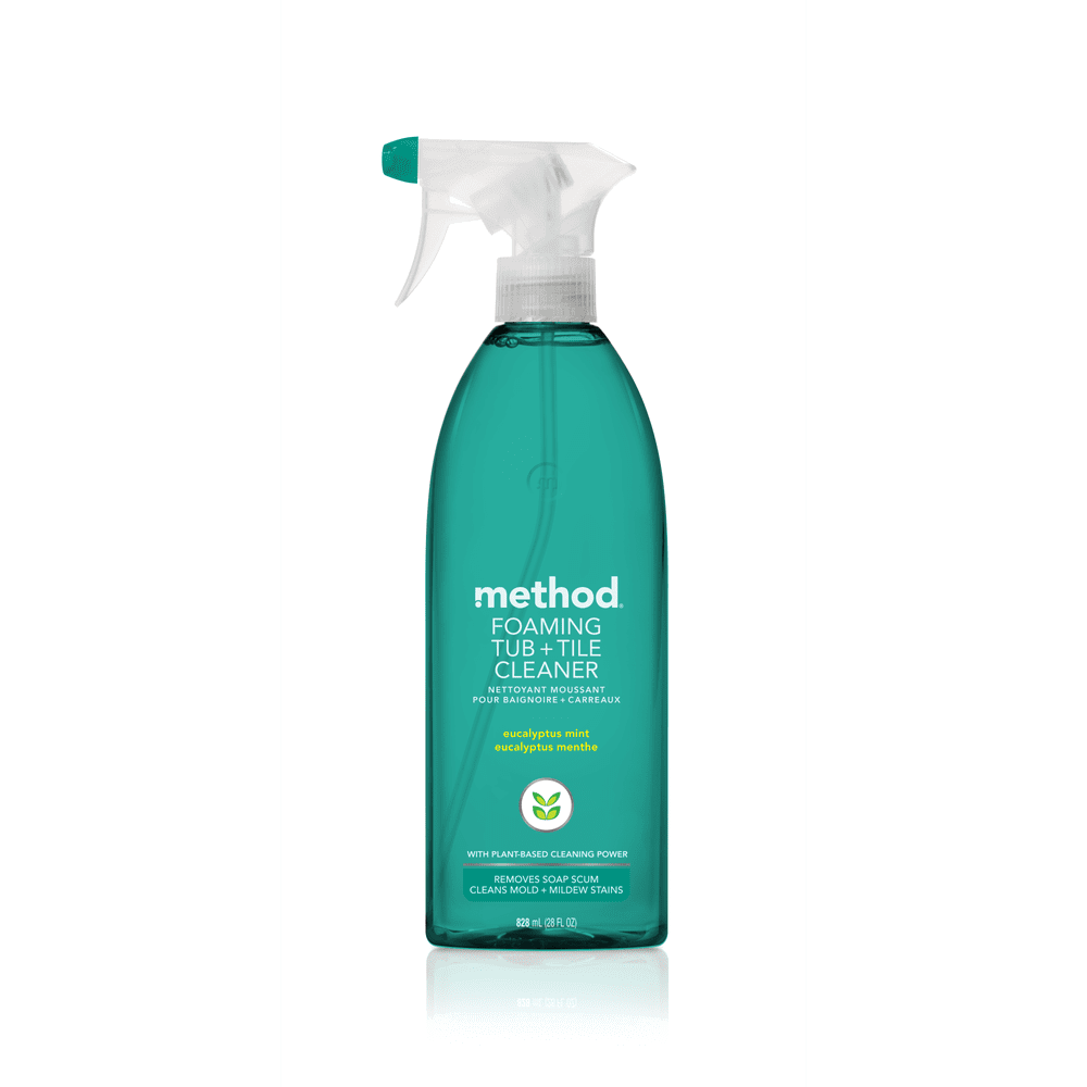 Method Foaming Bathroom Cleaner, Eucalyptus Mint, 28 Ounce - Walmart ...