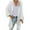 White, variant on Lindreshi Sweaters for Women Trendy Women's and Winter Sweater Coat Solid Cardigan Long Sleeve Pocket Blouse Clothing Loose Tops