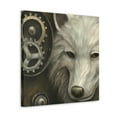 thumbnail image 2 of Arctic Wolf Steampunked - Canvas, 2 of 10