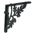 thumbnail image 5 of NACH Rustic Branch Shelf Bracket, Shelf Mounting Brackets, 7.08 x 7.08 x 1.77 inches, Black, 4 Pack, 5 of 5