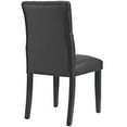 thumbnail image 5 of Duchess Dining Chair Vinyl Set of 4Black, 5 of 6