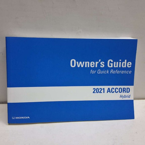 Pre-Owned Factory 2021 Honda Accord Hybrid Owners Manual
