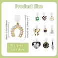 thumbnail image 2 of Dijes para tapón antipolvo, aleación de esmalte a granel, tipo C, puerto de carga USB, colgante para teléfono móvil, tapa de enchufe, protector de puerto USB C, 2 of 9