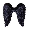 thumbnail image 1 of Alas de ángel, accesorio para disfraz de Halloween, alas de hada, alas de plumas para fiestas. Adultos, 1 of 9